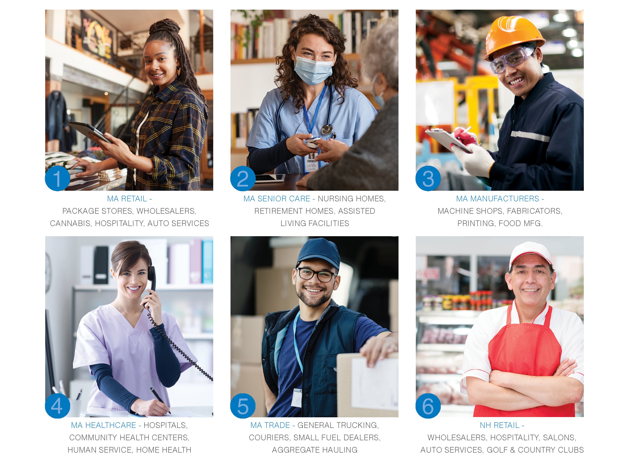Cove Risk 6 workers comp groups